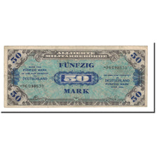 Billete, 50 Mark, 1944, Alemania, KM:196d, BC+