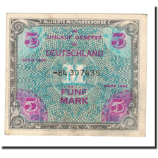 Billete, 5 Mark, 1944, Alemania, KM:193d, MBC