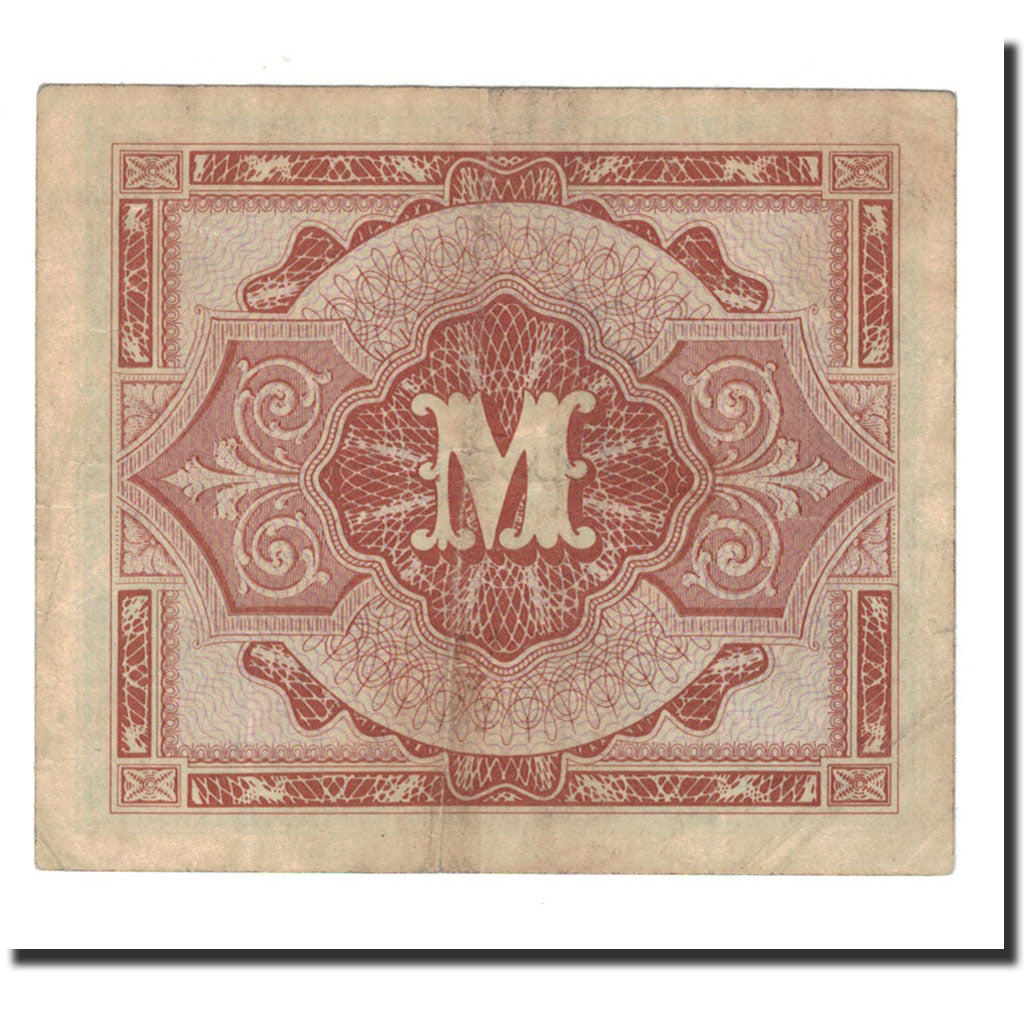 Banconote, Germania, 1/2 Mark, 1944, KM:191a, MB+