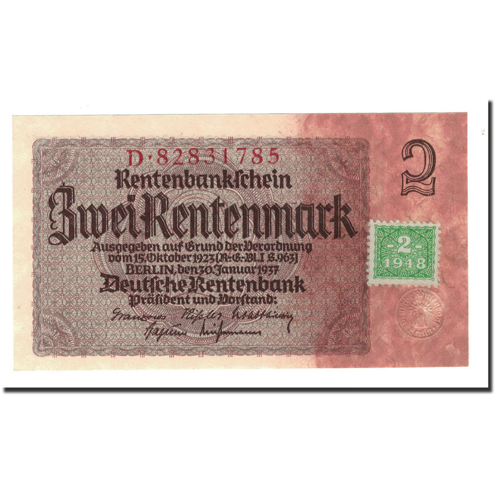 Banknote, Germany - Democratic Republic, 2 Deutsche Mark, 1948, KM:2, UNC(65-70)