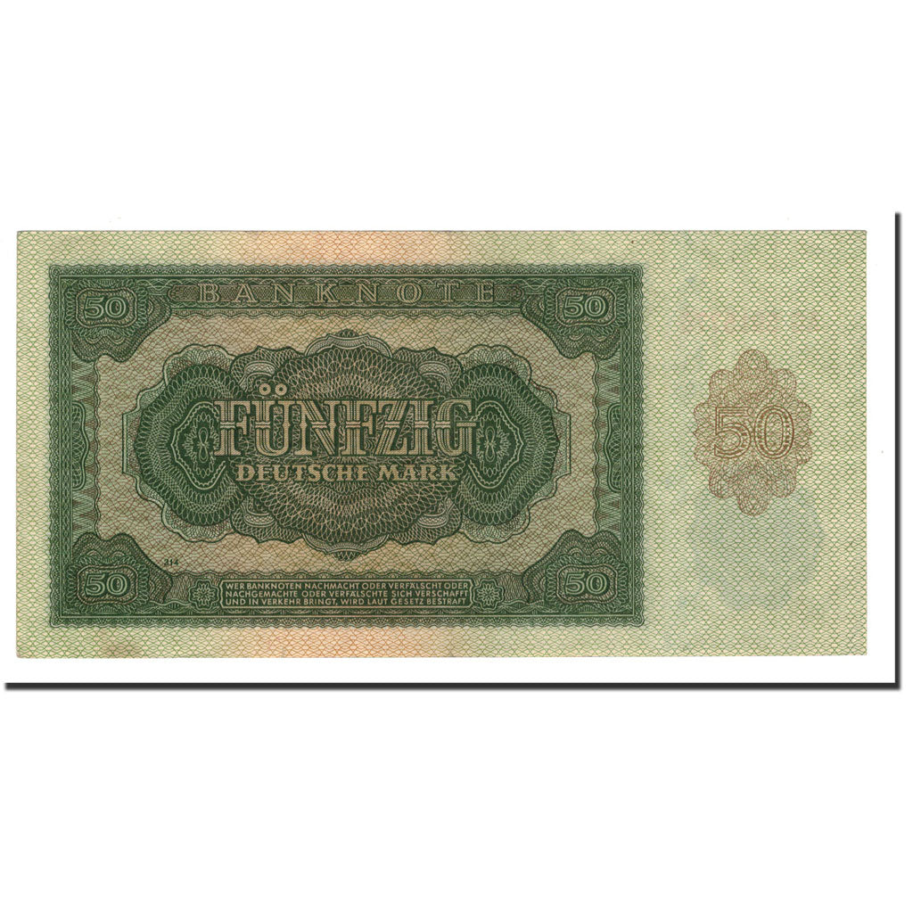 Billet, République démocratique allemande, 50 Deutsche Mark, 1948, KM:14b, SUP