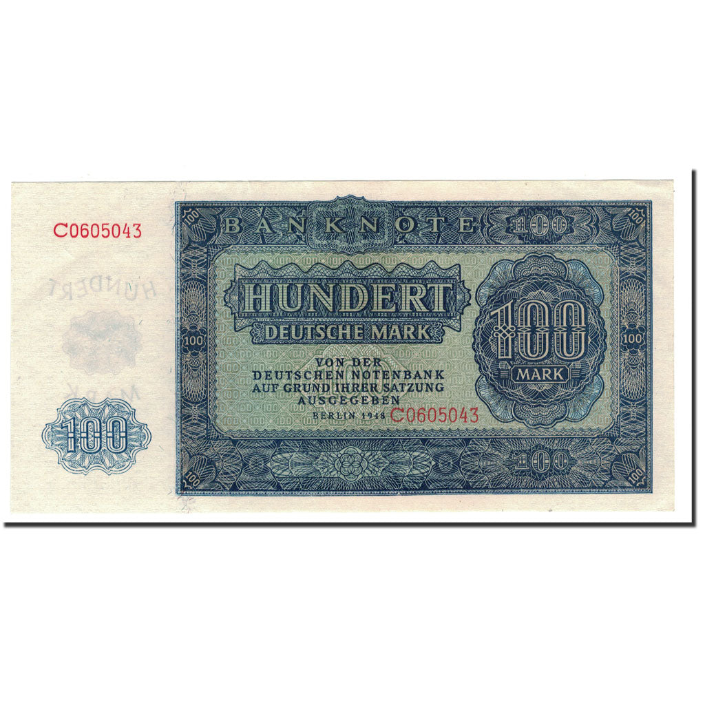 Banknote, Germany - Democratic Republic, 100 Deutsche Mark, 1948, KM:15a