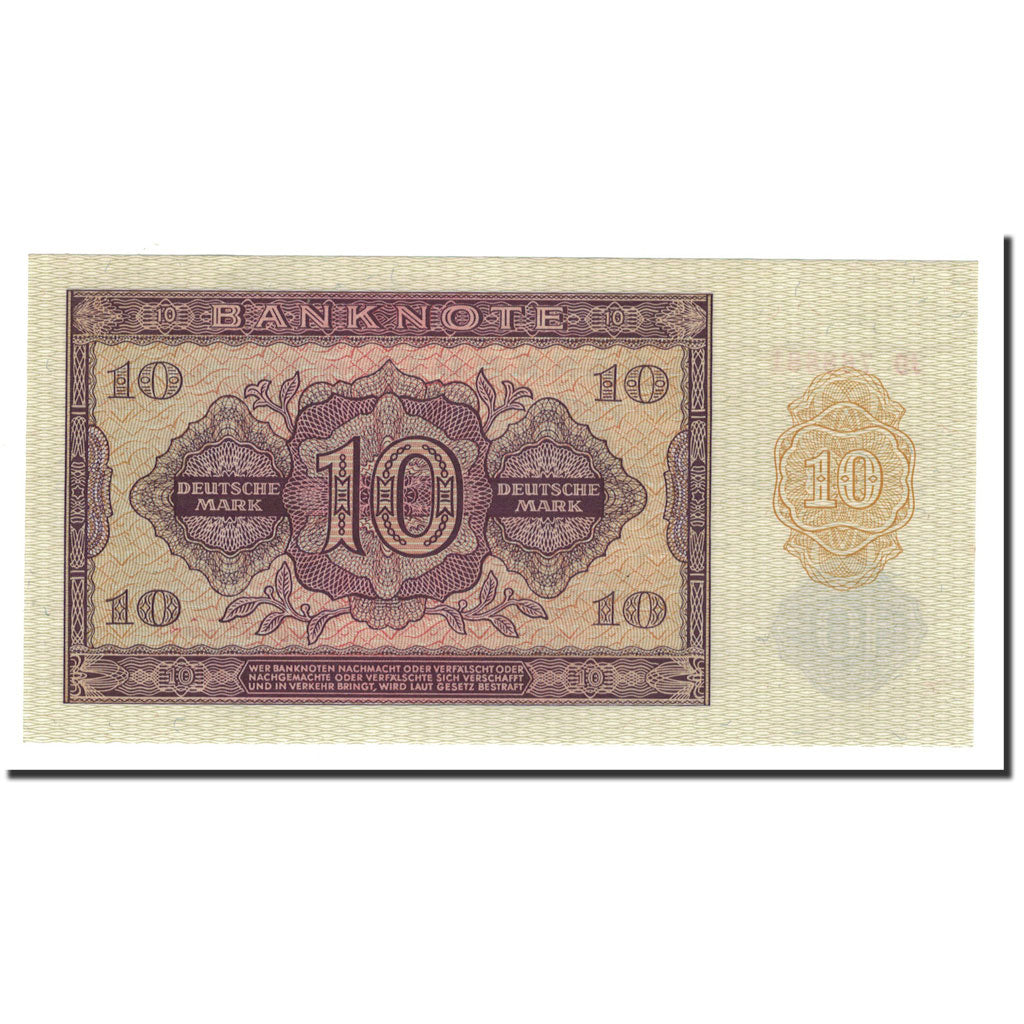 Banknote, Germany - Democratic Republic, 10 Deutsche Mark, 1955, KM:18a