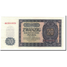 Banknote, Germany - Democratic Republic, 20 Deutsche Mark, 1955, KM:19a