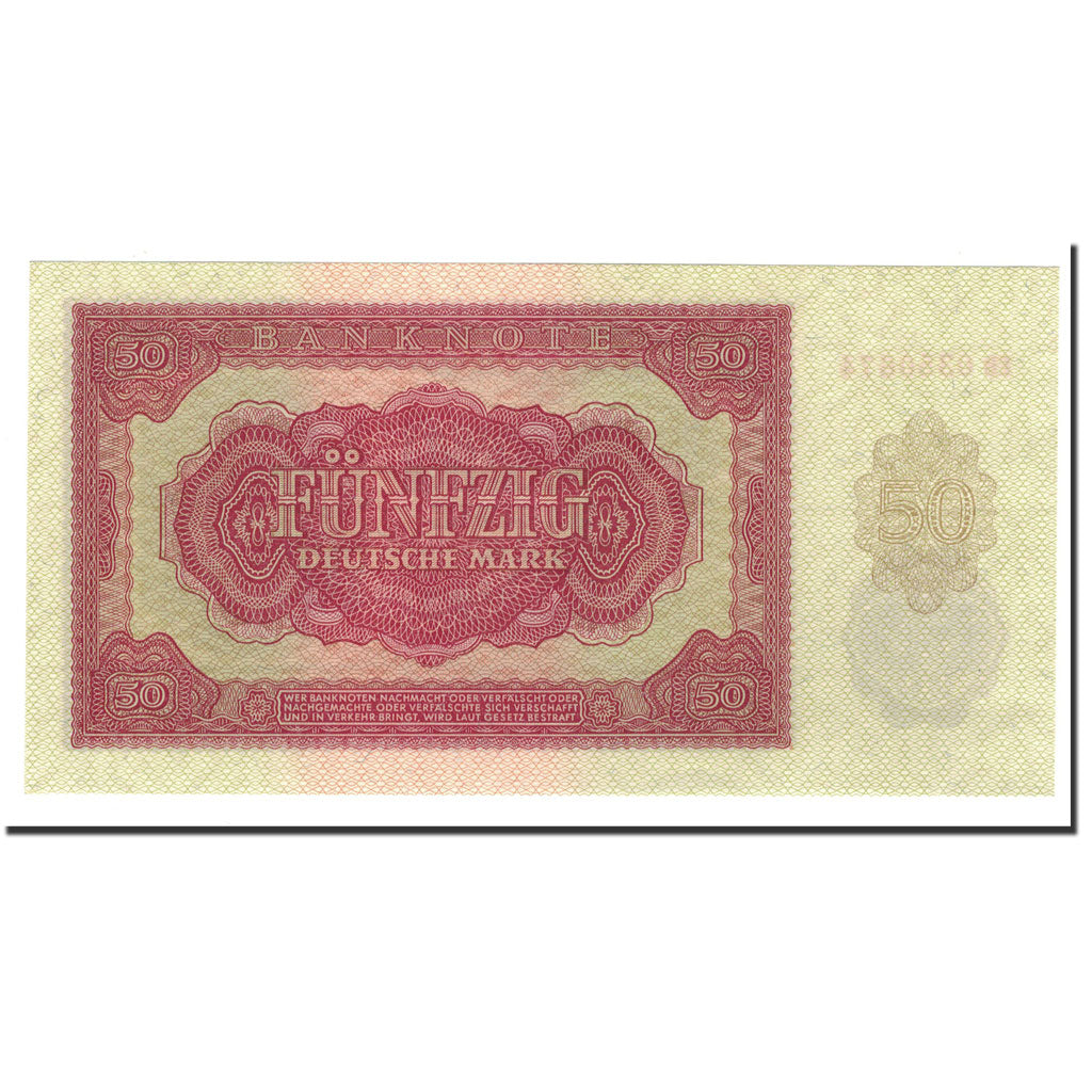 Banknote, Germany - Democratic Republic, 50 Deutsche Mark, 1955, KM:20a
