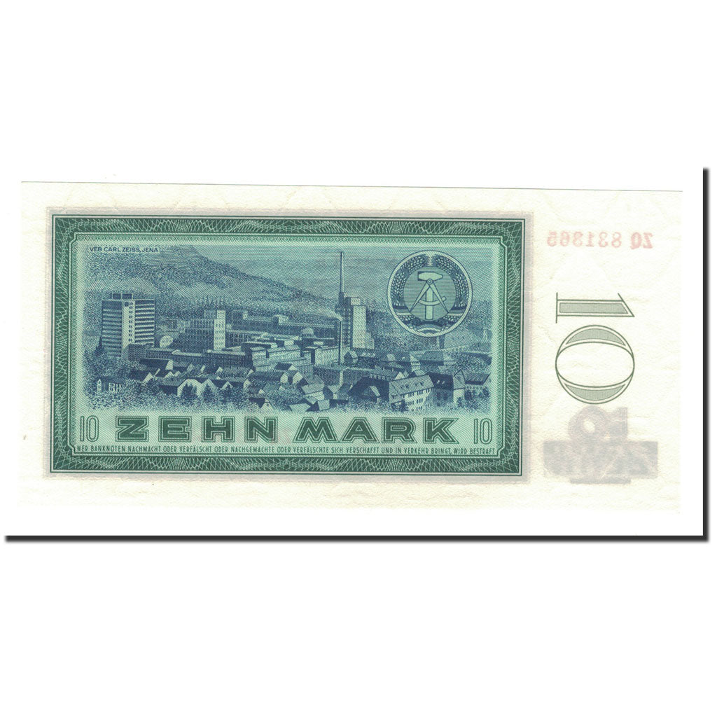 Germania - Repubblica Democratica, 10 Mark, 1964, KM:23a, FDS