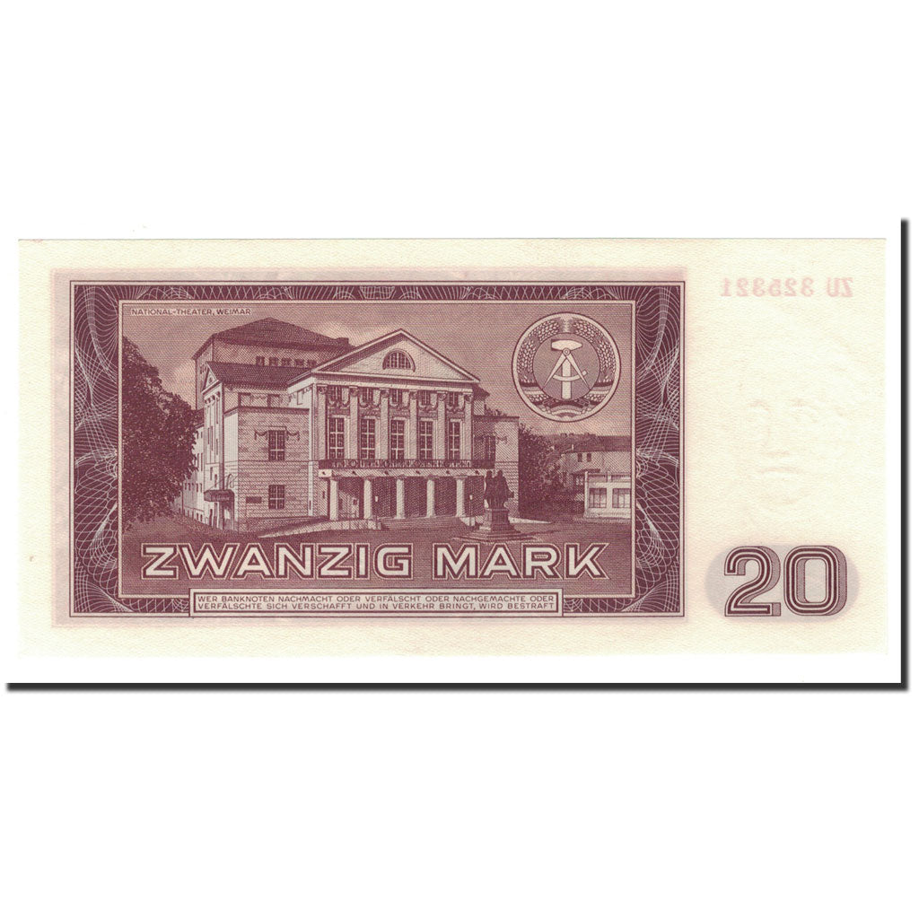 Germany - Democratic Republic, 20 Mark, 1964, KM:24a, UNC(65-70)