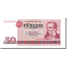 Banknote, Germany - Democratic Republic, 50 Mark, 1971, KM:30b, UNC(65-70)