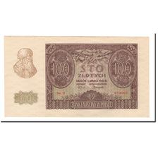 Banknote, Poland, 100 Zlotych, 1940, 1940-03-01, KM:97, UNC(63)