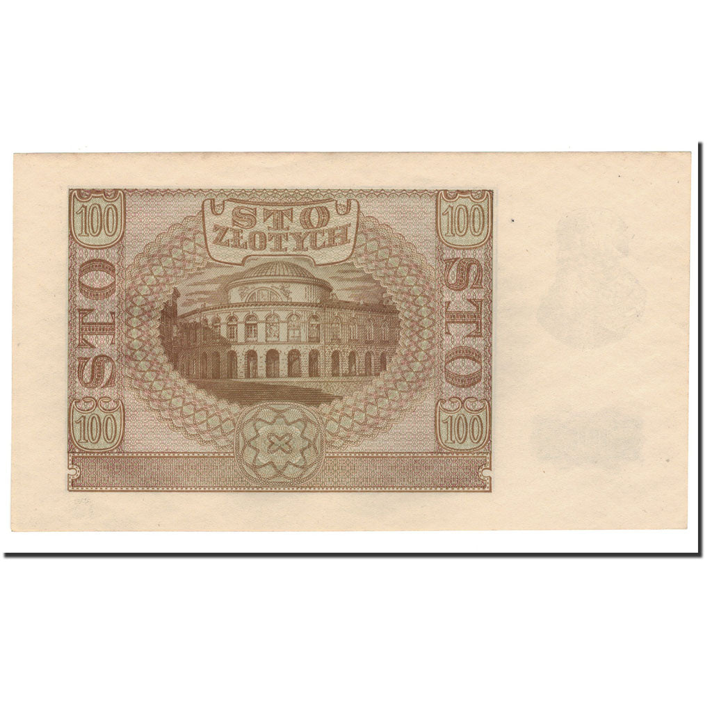 Banknote, Poland, 100 Zlotych, 1940, 1940-03-01, KM:97, UNC(63)