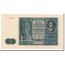 Banknote, Poland, 50 Zlotych, 1941, 1941-08-01, KM:102, UNC(64)