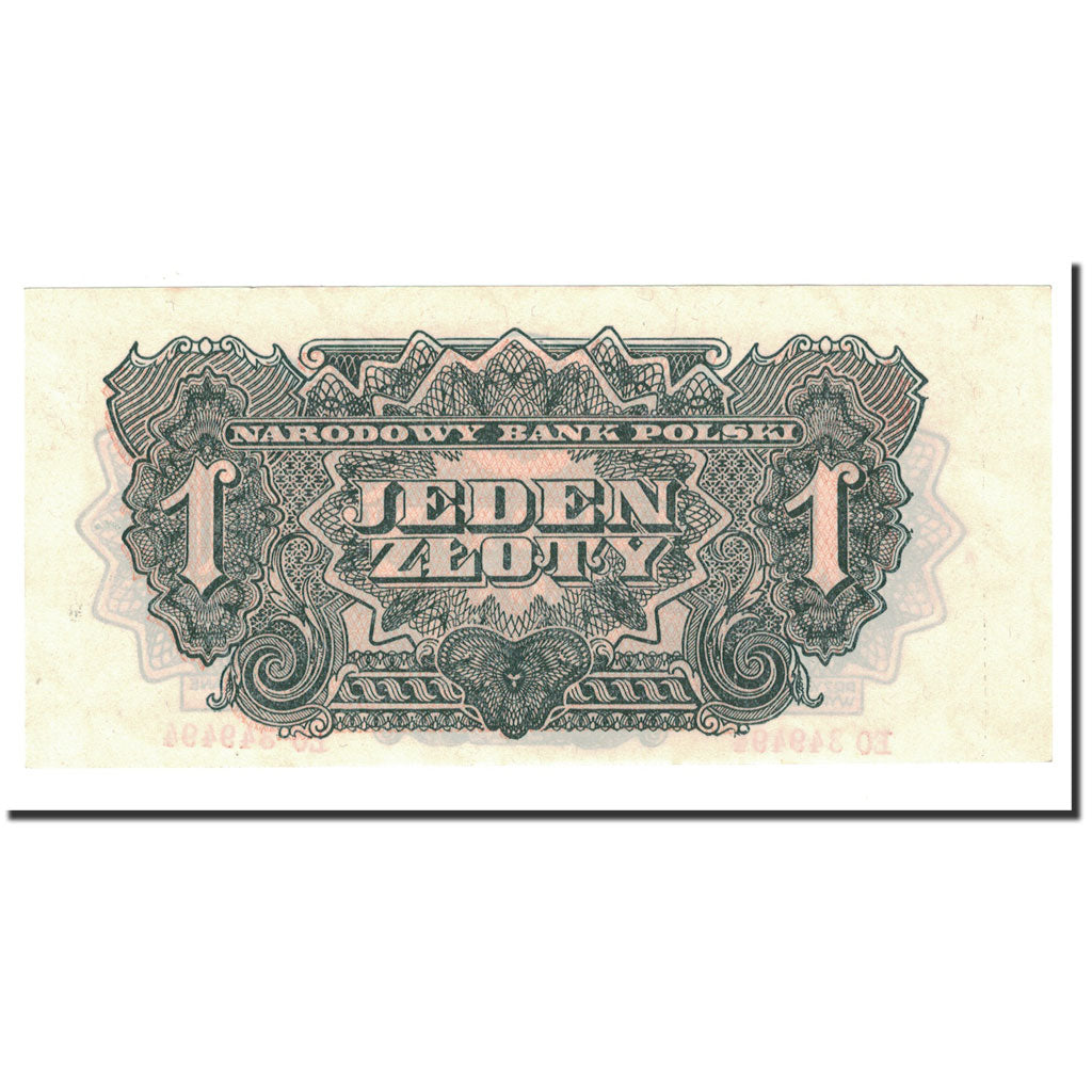 Polonia, 1 Zloty, 1944, KM:105a, SPL+