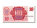Latvia, 10 Rublu, 1992, KM #38, UNC(65-70), AC 602846