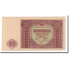 Banknote, Poland, 10 Zlotych, 1946, 1946-05-15, KM:126, UNC(63)