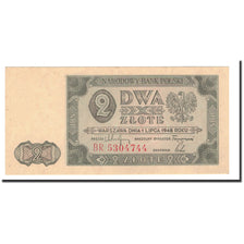 Banknote, Poland, 2 Zlote, 1948, 1948-07-01, KM:134, UNC(65-70)