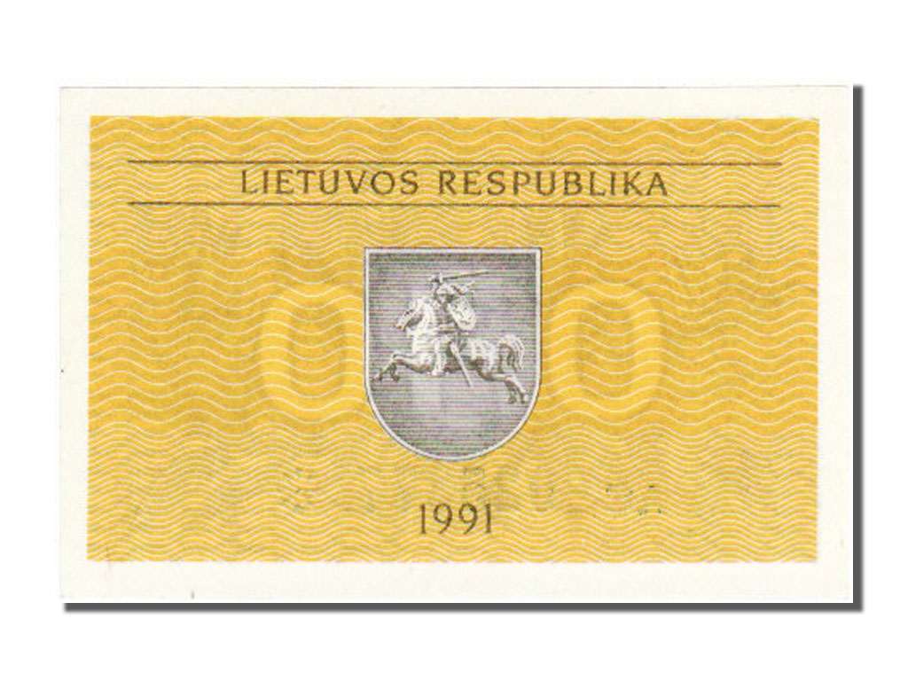 Billete, 0.10 Talonas, 1991, Lituania, UNC
