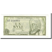 Banknote, Guinea, 1 Syli, 1981, KM:20a, UNC(65-70)