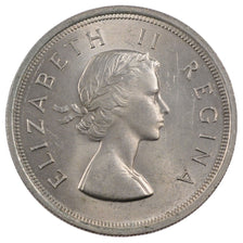Sudafrica, Elizabeth II, 5 Shillings, 1953, SPL, Argento, KM:52