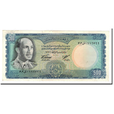 Billete, 500 Afghanis, 1967, Afganistán, KM:45a, SC