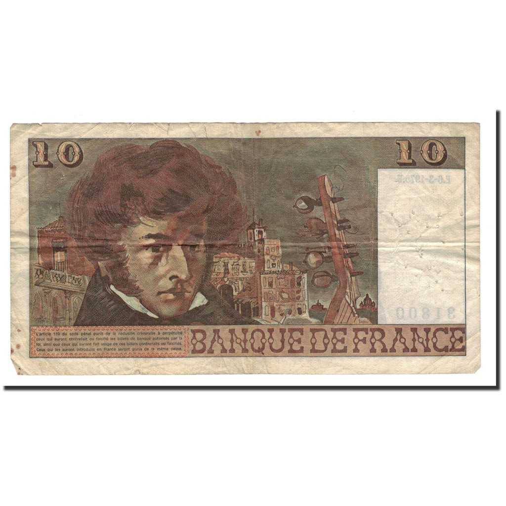 Francia, 10 Francs, 1975, 1975-03-06, MB, Fayette:F63.9