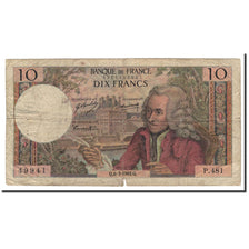 Banconote, Francia, 10 Francs, 1969, 1969-03-06, B+, Fayette:F62.37