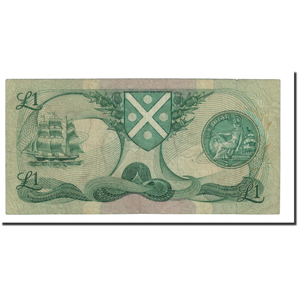 Banknote, Scotland, 1 Pound, 1970-1988, 1983-10-07, KM:111f, VF(30-35)