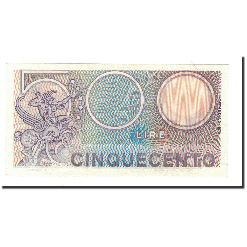 Banknote, Italy, 500 Lire, 1974, 1974-02-14, KM:94, UNC(63)