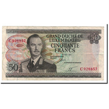 Luxembourg, 50 Francs, 1972, 1972-08-25, KM:55a, VF(30-35)