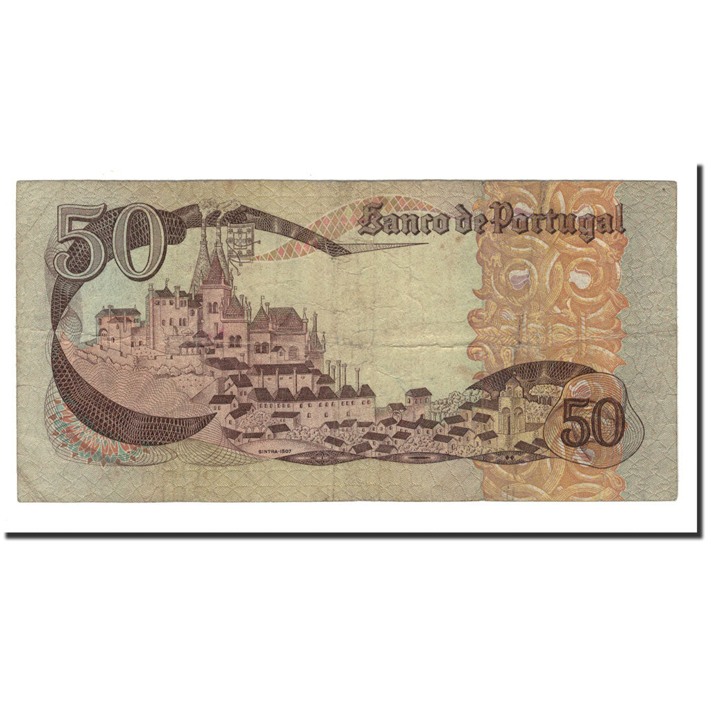Banknote, Portugal, 50 Escudos, 1980, 1980-02-01, KM:174b, EF(40-45)