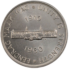 Sudafrica, Elizabeth II, 5 Shillings, 1960, SPL, Argento, KM:55