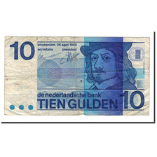 Geldschein, Niederlande, 10 Gulden, 1968, 1968-04-25, KM:91a, SGE