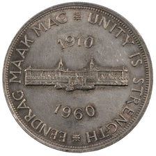 Munten, Zuid Afrika, Elizabeth II, 5 Shillings, 1960, PR+, Zilver, KM:55