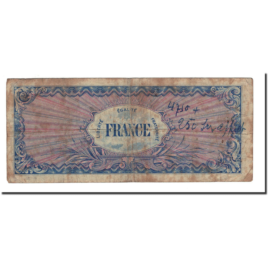 France, 100 Francs, 1944, VG(8-10), Fayette:VF 25.5