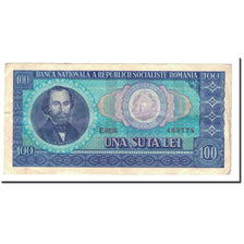 Billete, 100 Lei, 1966, Rumanía, KM:97a, MBC
