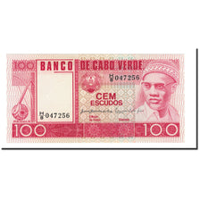 Geldschein, Cape Verde, 100 Escudos, 1977, 1977-01-20, KM:54a, UNZ