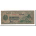 Tahiti, 100 Francs on 50 Piastres, Undated (1943), KM:17a, VG(8-10)