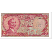 Banknote, Jordan, 5 Dinars, Undated (1975-92), KM:19a, VG(8-10)