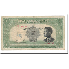 Banknote, Jordan, 1 Dinar, L.1949, 1952, KM:6b, VG(8-10)