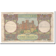 Billet, Maroc, 100 Francs, 1946, 1946-06-18, KM:20, TB+
