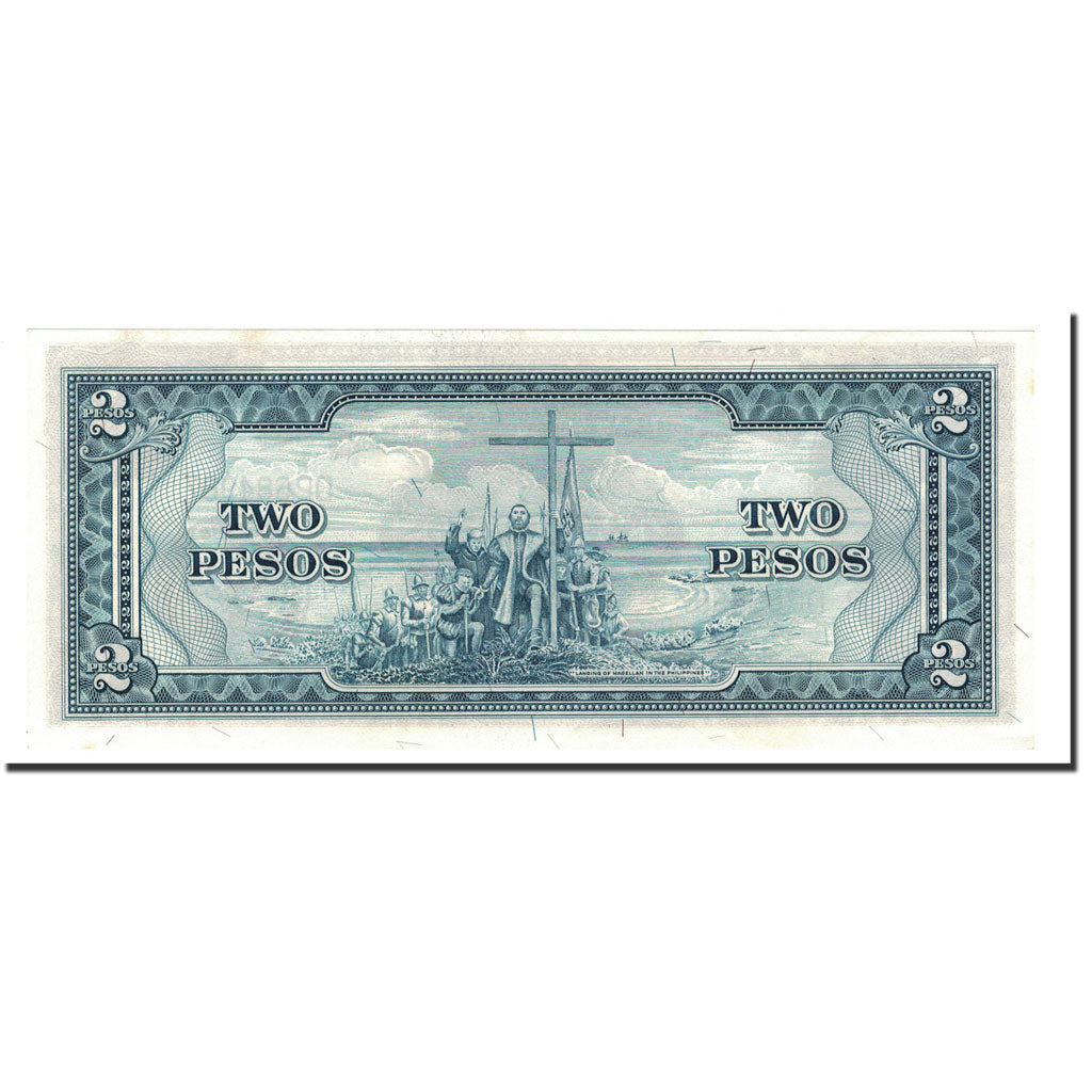Philippines, 2 Pesos, KM:134d, UNC(65-70)