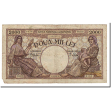 Romania, 2000 Lei, 1941, 1941-11-18, KM:53a, VG(8-10)
