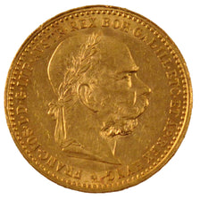 AUSTRIA, 10 Corona, 1896, KM #2805, MS(60-62), Gold, 19, 3.38