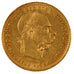 AUSTRIA, 10 Corona, 1896, KM #2805, MS(60-62), Gold, 19, 3.38