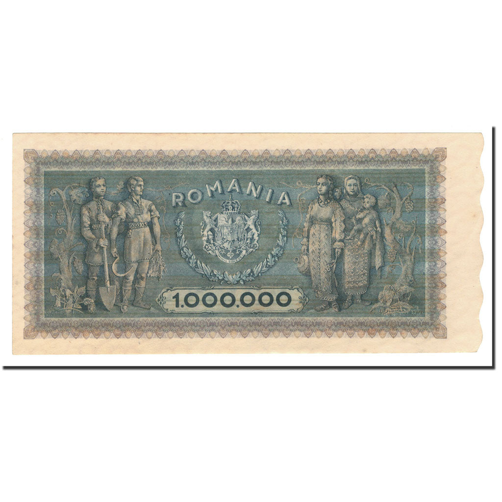 Banknote, Romania, 1,000,000 Lei, 1947, KM:60a, UNC(60-62)