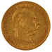AUSTRIA, 10 Corona, 1896, KM #2805, MS(60-62), Gold, 19, 3.36
