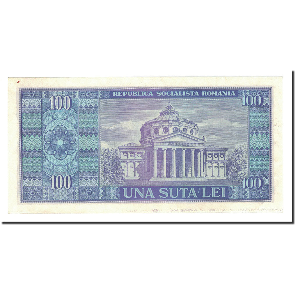 Banknote, Romania, 100 Lei, 1966, KM:97a, UNC(64)