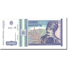 Banknote, Romania, 5000 Lei, 1992, 1992-03, KM:104a, UNC(65-70)
