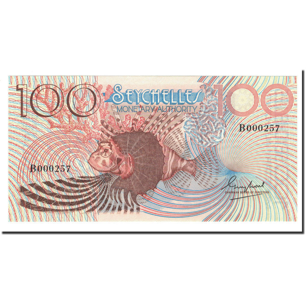Banknote, Seychelles, 100 Rupees, 1980, Undated, KM:27A, UNC(65-70)