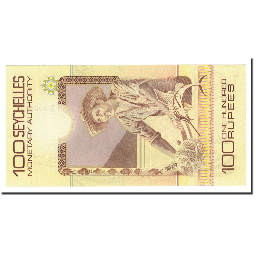 Banknote, Seychelles, 100 Rupees, 1980, Undated, KM:27A, UNC(65-70)