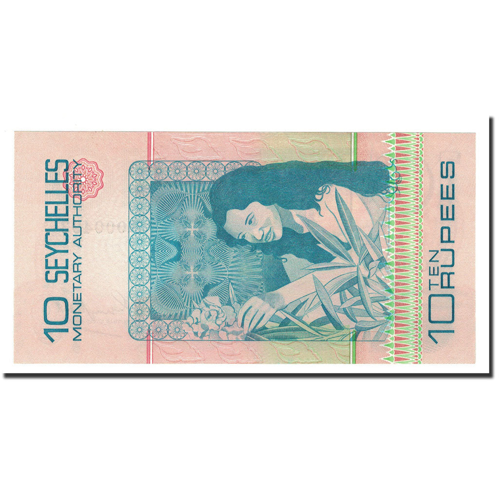 Banknote, Seychelles, 10 Rupees, 1983, Undated, KM:28a, UNC(65-70)